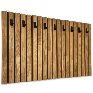 Holzkleiderbügel mit Lamellen 100cm