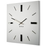 Modern Uhr Weiß BRILLIANT 30cm