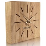 Stehende Eichenzeit-Harmonie-Uhr