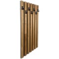 Drewniany wieszak na ubrania Lamele 98cm