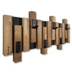 Wall-mounted Clothes Hook Lamele Mini 60cm