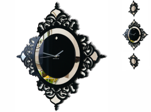 Glamour Wanduhr für das Wohnzimmer