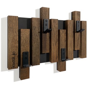 Wall-Mounted Clothes Rack Lamele Mini Brown