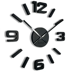 Wanduhr Holz DIY 3D 75cm