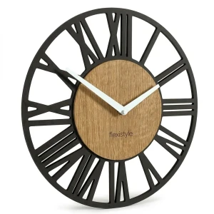 Wanduhr Loft Piccolo 30cm Eiche
