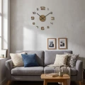 Duży zegar ścienny drewniany OakTime 50-75cm