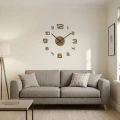Duży zegar ścienny drewniany OakTime 50-75cm