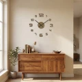 Duży zegar ścienny drewniany OakTime 50-75cm