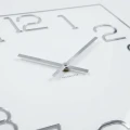 Zegar ścienny do salonu biały DIGIT 30cm