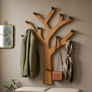 Garderobe Eichenbaum Eiche 