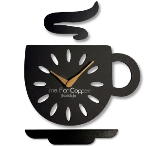 Wanduhr „Tasse“ – Zeit für Kaffee und gutes Design