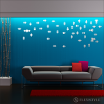 Acryl PUZZLE dekorativer Spiegel