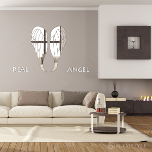 Acryl dekorativer WINGS Spiegel