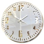 Wanduhr UNIQUE Golderspiegel 30cm