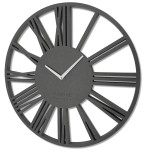 Große Loft Wanduhr 50cm