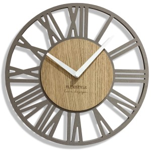Wanduhr Loft Piccolo 30cm Eiche