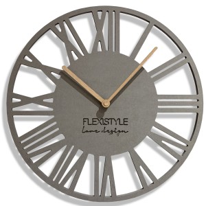 Wanduhr Loft Piccolo 30cm grau