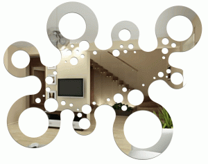 Acrylic mirror elegance