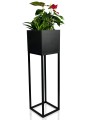 Kwietnik LOFT FIORINO metalowy 22x22x80 cm