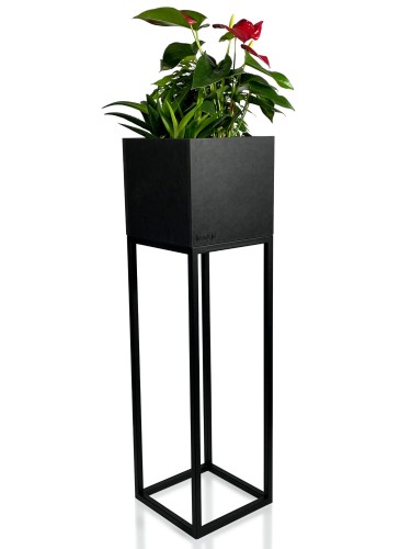 Kwietnik LOFT FIORINO metalowy 22x22x80 cm