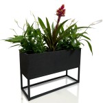 Flowerbed LOFT FIORINO metal 62x22x40 cm