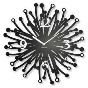 Große Metallwanduhr Finezza 50cm 