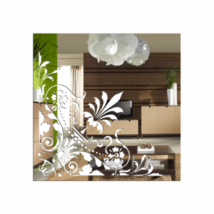 Acrylic mirror lily ornament 1