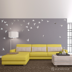 Dekorativer Acrylspiegel BIRDS Vögel