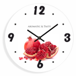 A&T Küchenuhr  Granatapfel 30cm