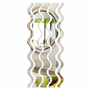 WAVES Acryl dekorativer Spiegel c