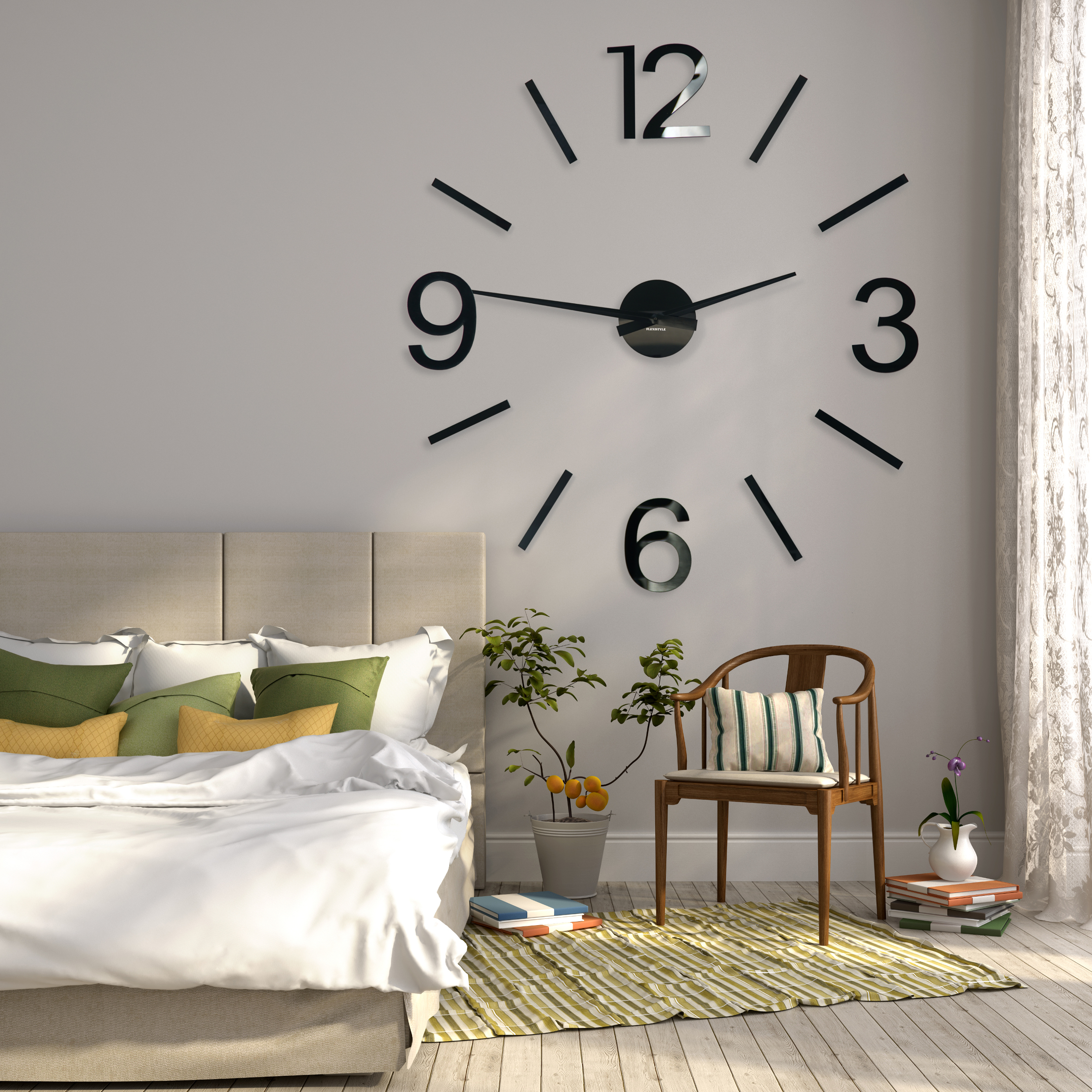  Wanduhr Adorable 4 XXL 